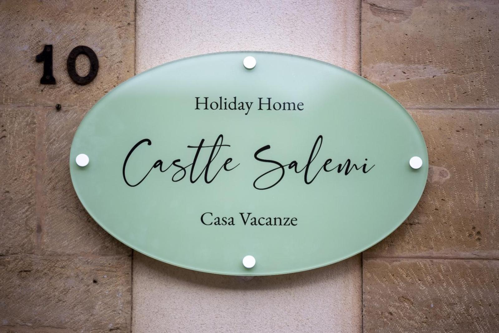 Holiday Home Castle Salemi - Casa Vacanze Dış mekan fotoğraf