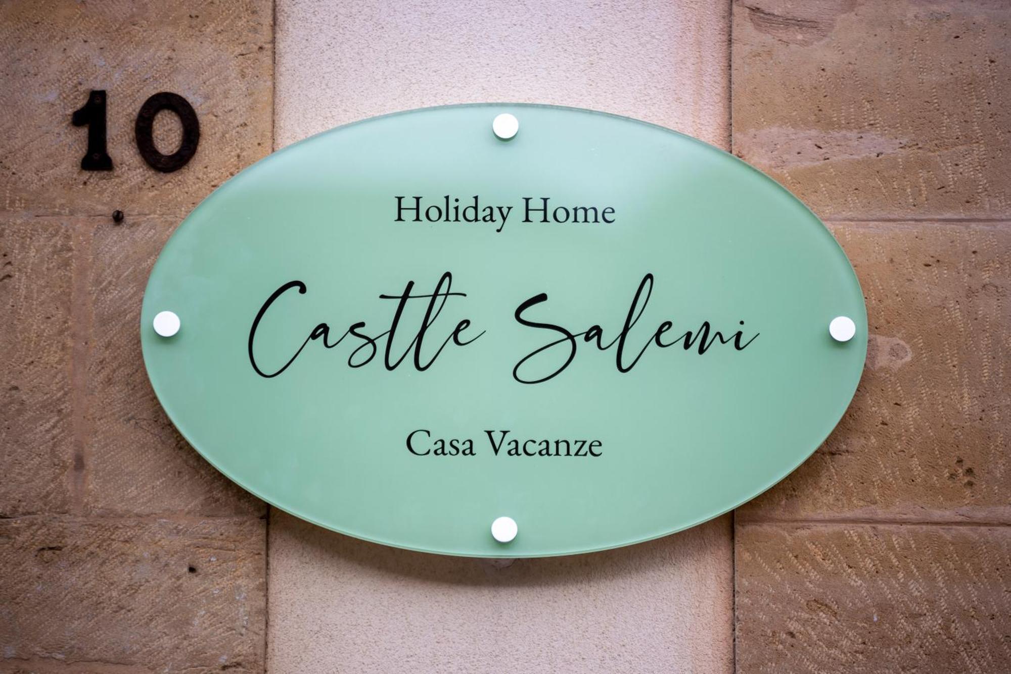 Holiday Home Castle Salemi - Casa Vacanze Dış mekan fotoğraf